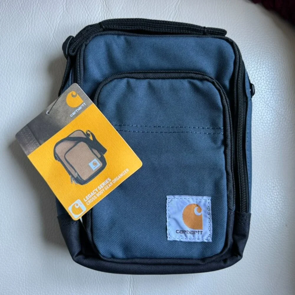 Carhartt LEGACY series‎ Cross Body Gear Organizer Bag Rain Defender Navy NWT